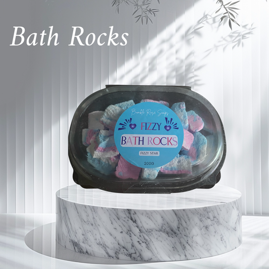 Bath Bomb Rocks - Fizzy Star