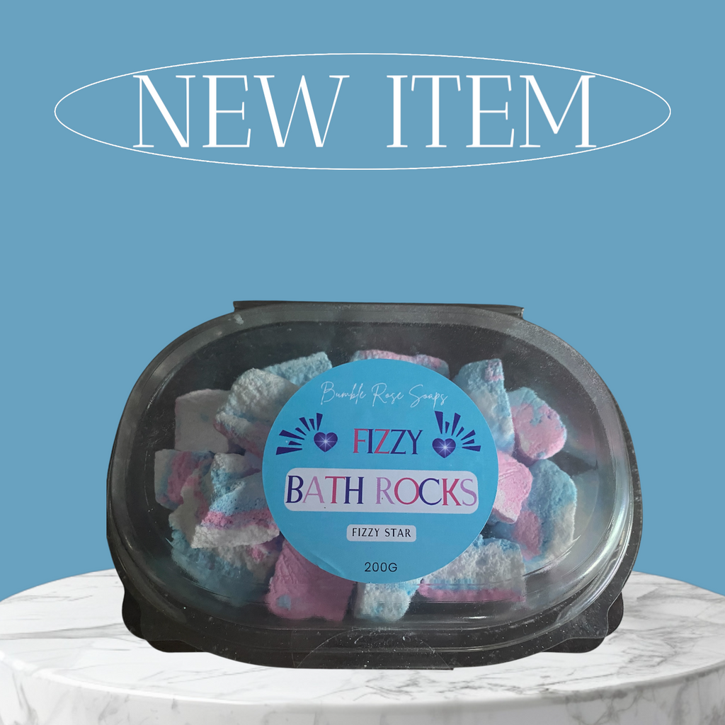 Bath Bomb Rocks - Fizzy Star